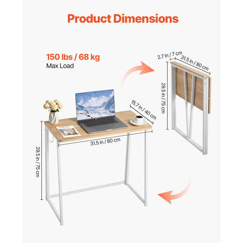 Metal Base Computer Desk