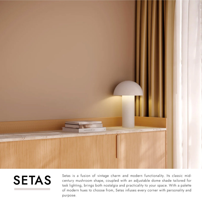 Setas LED Standard Table Lamp, Navy Blue