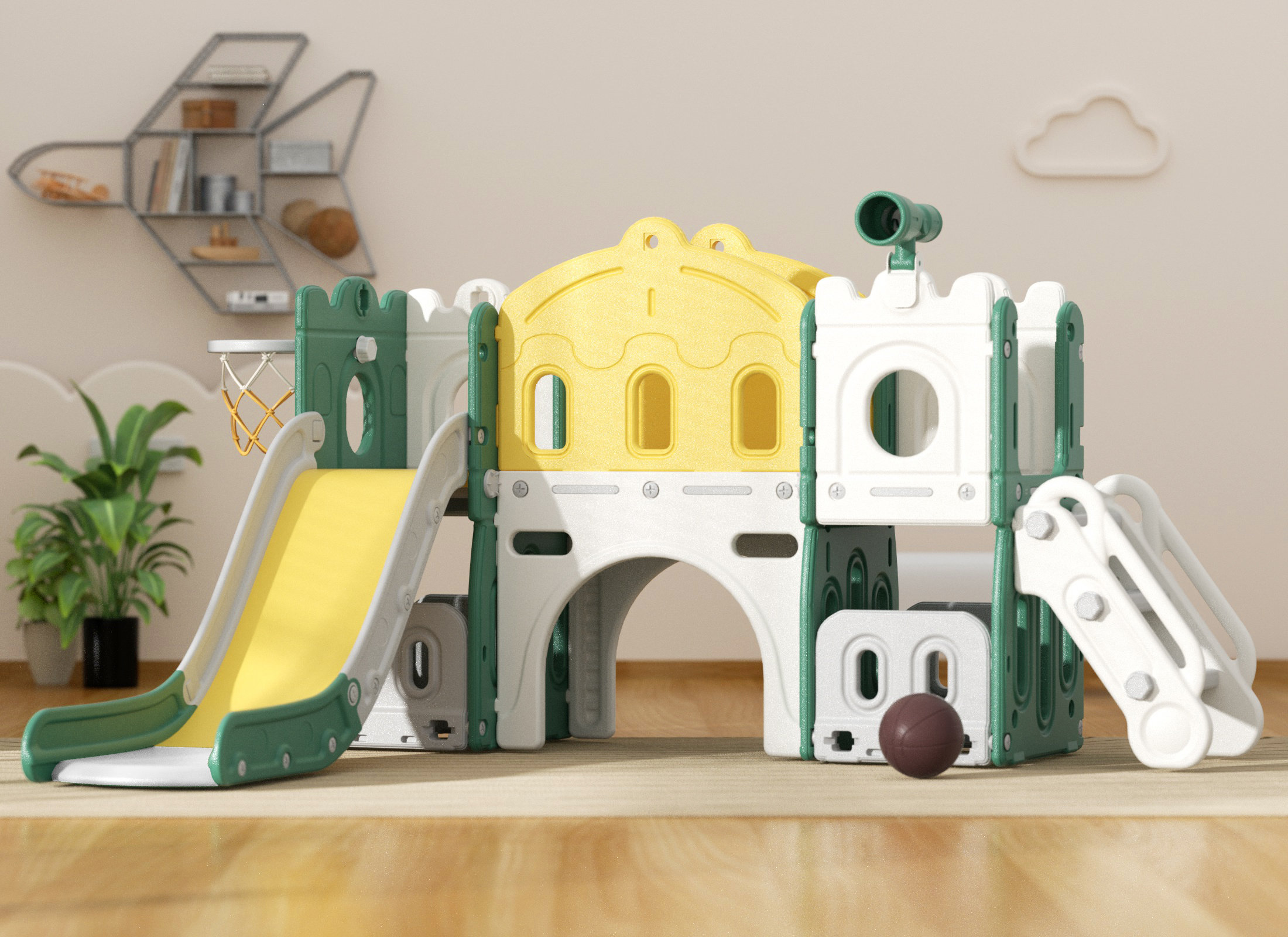 Wayfair  3 to 4 Year Old Plastic Climbing Toys & Slides You'll Love in 2023