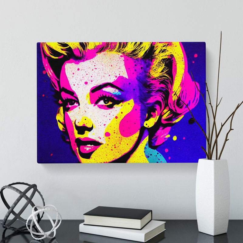The Painted Woman Vol.3 - Wrapped Canvas Print, 35cm H x 50cm W x 3cm D