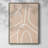 Clean Contour III Framed Print - Solid Wood-1180834293