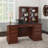 Raker 4 Piece Executive Desk Office Set-1706992081