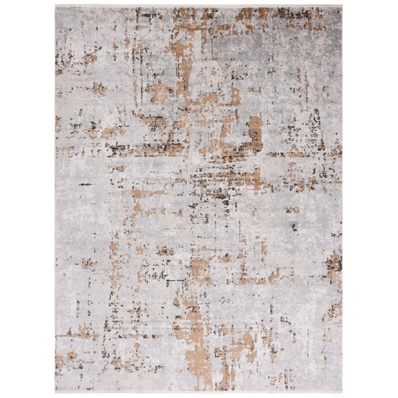 Tapis abstrait Broadway Performance, Rectangle 2 pi 2 po x 4 pi