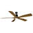 70" Aviator 5 - Blade Outdoor / Indoor Smart Ceiling Fan with Bluetooth Remote Control Included, Works With Alexa and iOS or Android App-48482709