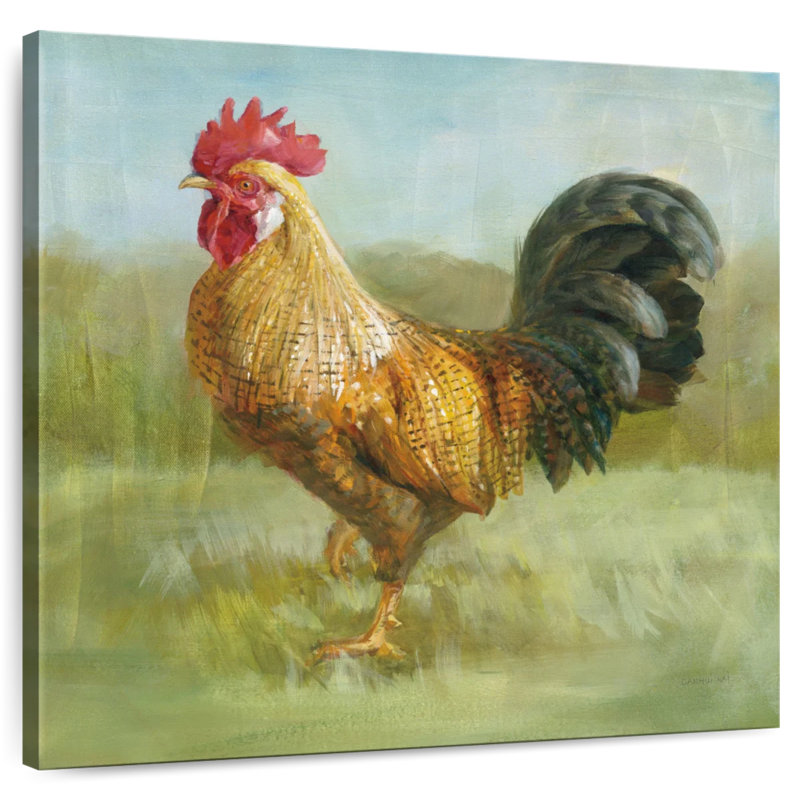 Noble Rooster II, 39" H x 39" W