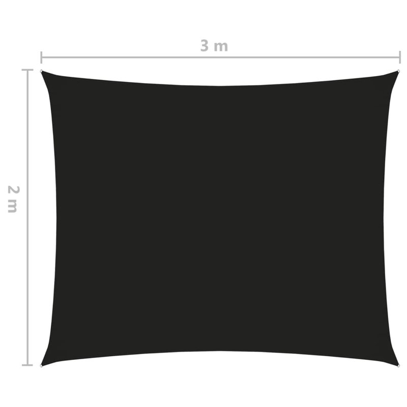 Naplate 2m x 3m Rectangular Shade Sail