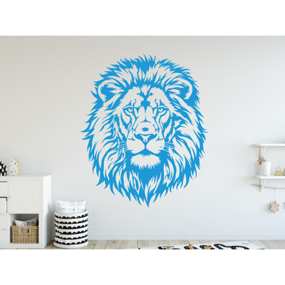 Lion wall decals I Animal Wall decor I Safari wall art I Lover Animals Wall Bathroom Wall Stickers Vinyl 375DRE