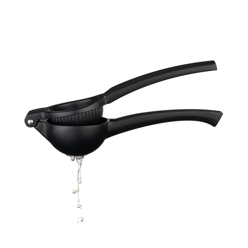 Matte Black Aluminum Citrus Press for Lemons and Limes