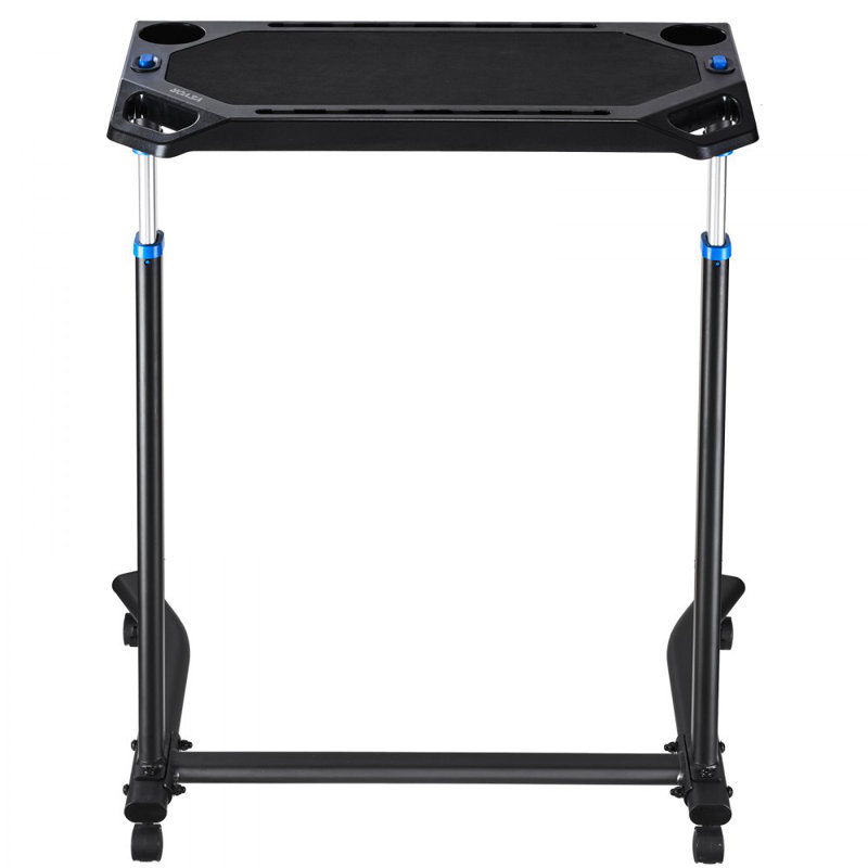 Bureau d'entraînement mobile avec vélo et vélo pliable