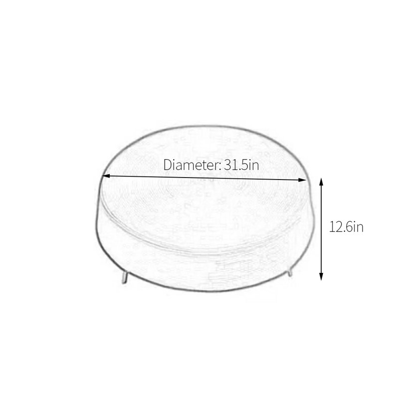 Table basse d'extérieur 31,5 po Nicklaus