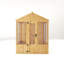 Mercia 10x6 Premium Woodsman Wooden Apex Styrene Greenhouse Combi Shed 10 x 6-109473715