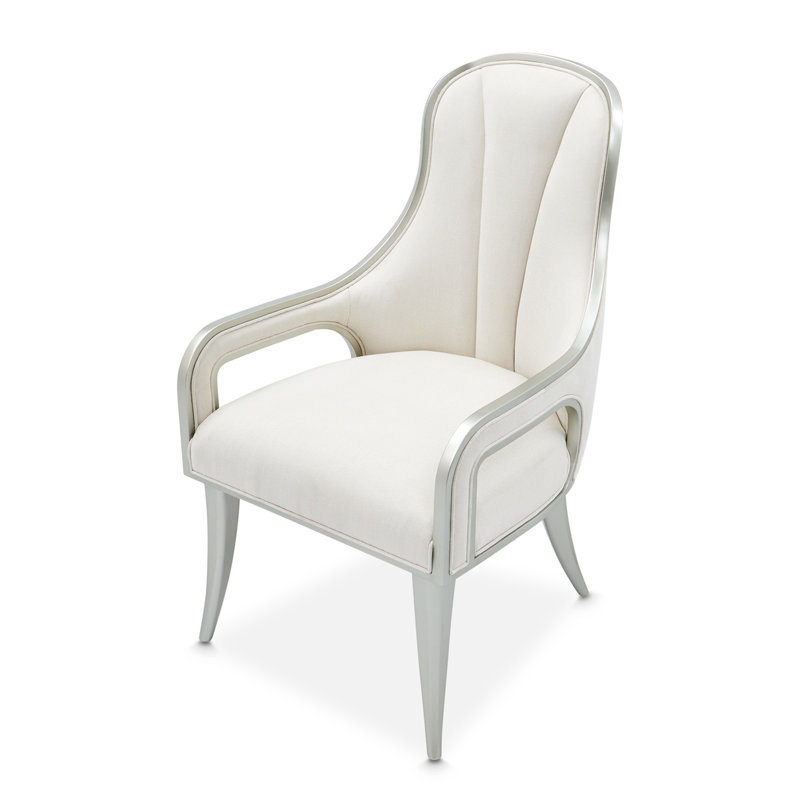 Chaise avec accoudoirs Penthouse - Gris cendré