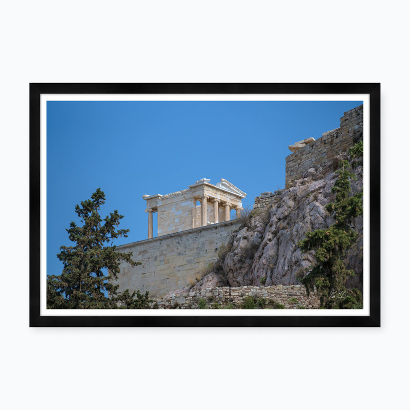 Temple Of Athena Nike Print by Tim Klein