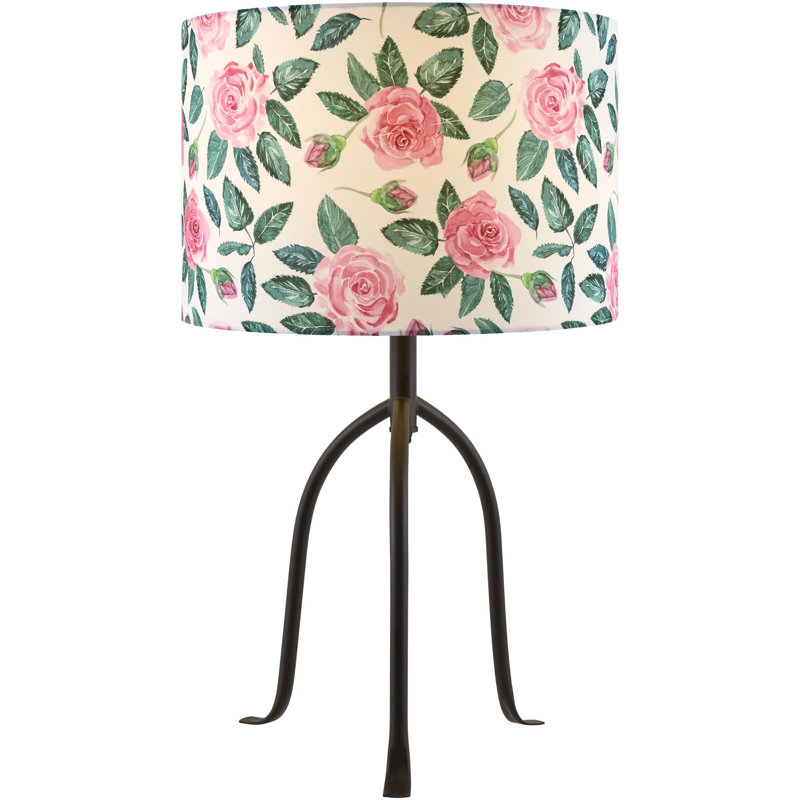 Richawara Table Lamp, Pink/White
