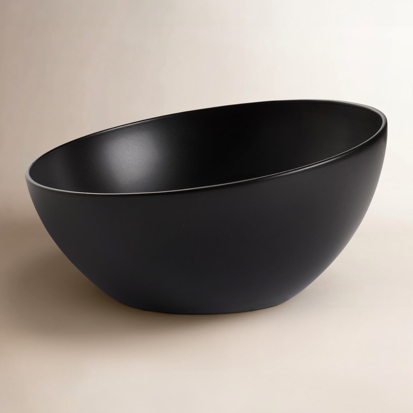 Orbit Serving Bowl, Black