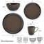 Elura 16-Piece Dinnerware Set, Service for 4