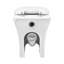 Cuvette de toilette allongée Cascade Back-to-Wall