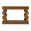Console géométrique empilable en bois