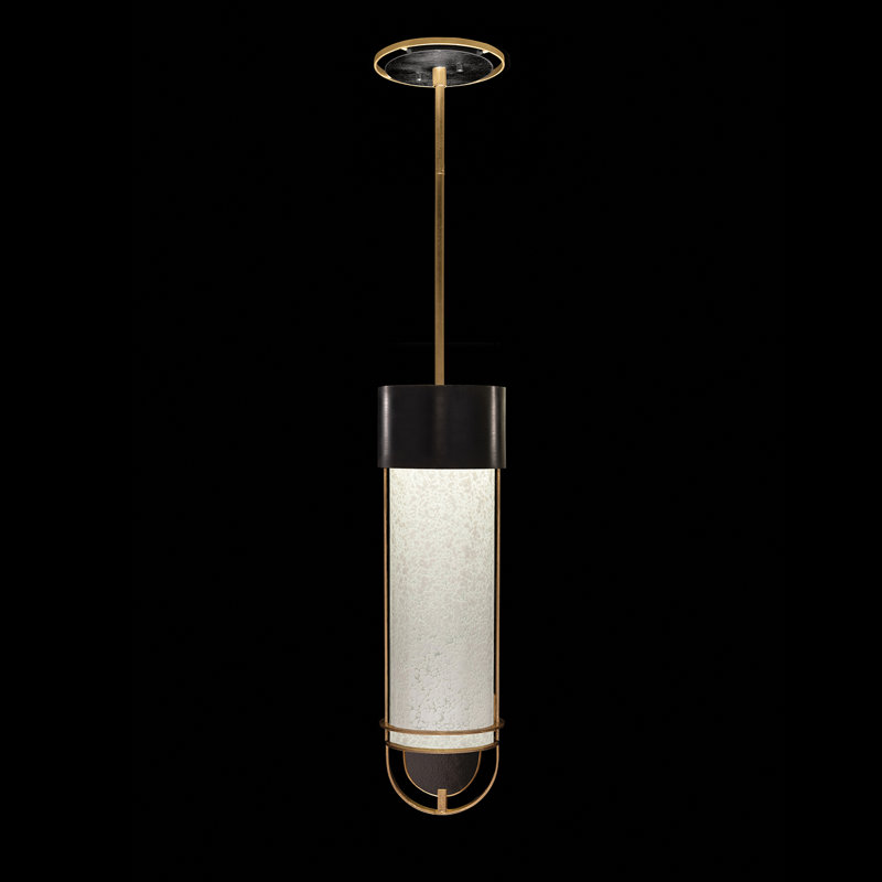 Bond 1 - Light LED Pendant, Black/Gold, White