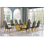 Khailee Glass Top Double Pedestal Dining Set-1751299775-1751421882-1751421887