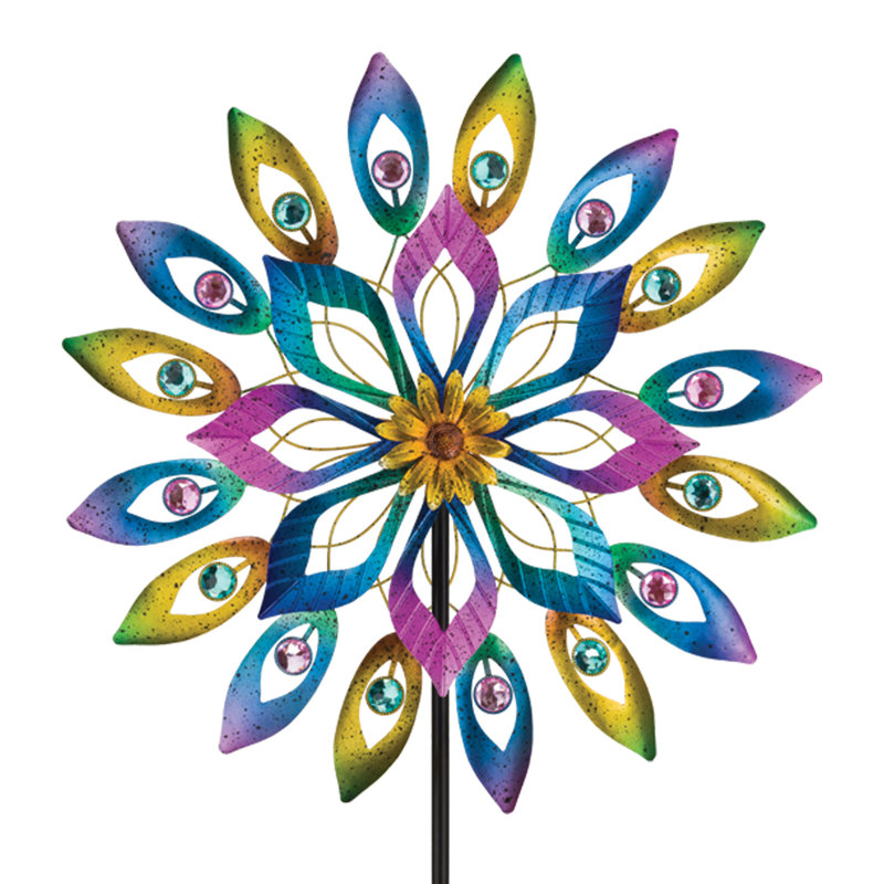 32" Wind Spinner Stake - Spectacle