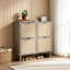 Armoire à chaussures 24 paires, armoire à chaussures, rangement à chaussures, étagère à chaussures, étagère à chaussures en bois-1786433217
