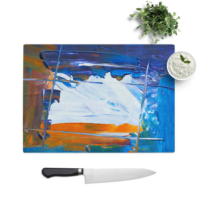 Tempered Glass Art Painting Vol.406 Chopping Board
