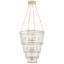 Carrier and Company Cadence Large Waterfall Chandelier