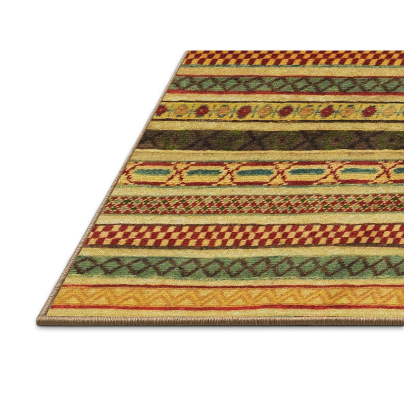 Abstract Indoor Rug, Rectangle 8' x 10'