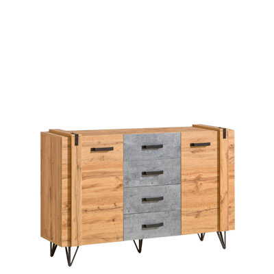 Glenmoor 135cm W 4 - Drawer Chest of Drawers