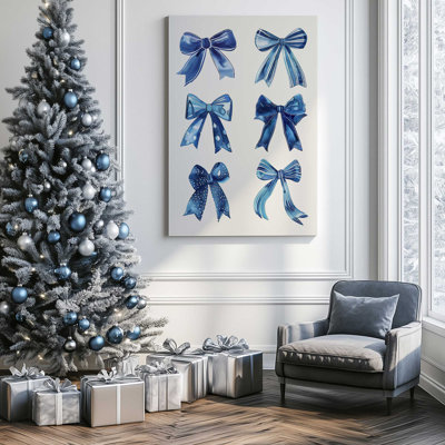 Impression sur toile Frosty Ribbons of Joy