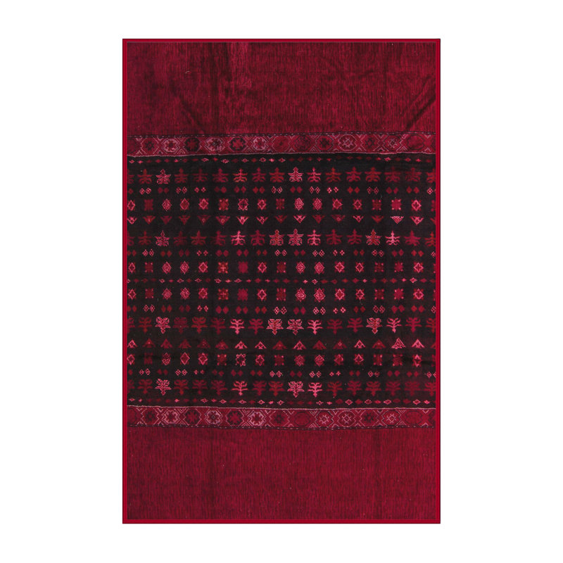 Tapis abstrait moderne 5115, Rectangle de 2 pi x 3 pi