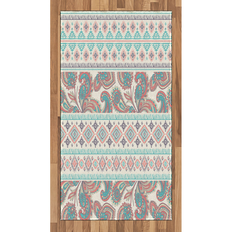 Tapis décoratif Tribal, Rectangle 2 pi 7 po x 5 pi