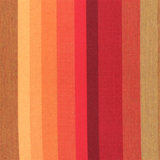 Sunbrella Fabric Astoria Sunset Red Striped Outdoor Patio Garden Polyester Filled Square Throw Pillow Cover & Polyester Insert