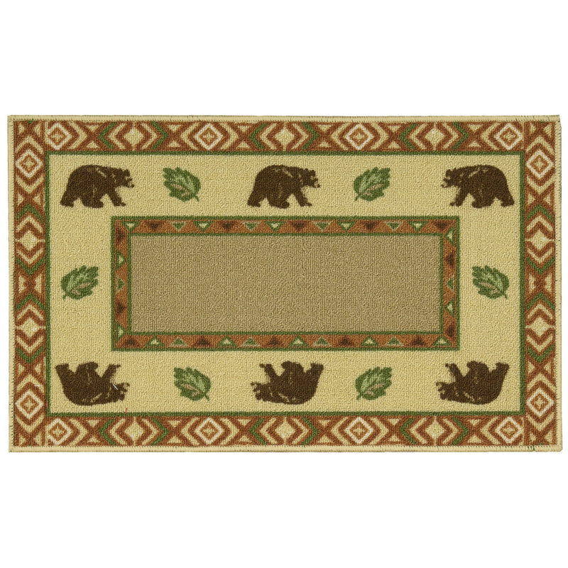 Tapis beige area Numa