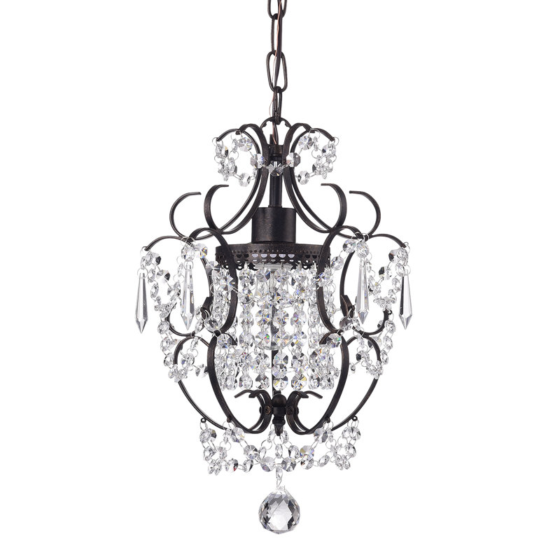 Darval 1 - Light Unique Geometric Pendant, Antique Bronze