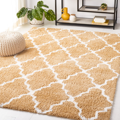 Berber Shag Performance Geometric Rug