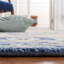 Tapis 351 bleu / ivoire-1645062214
