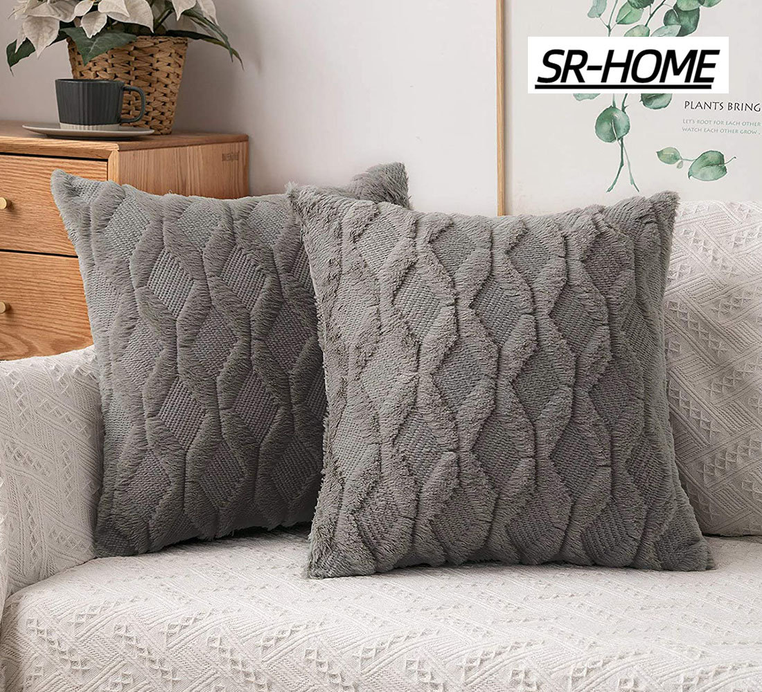 SR-HOME Velvet Pillow Cover