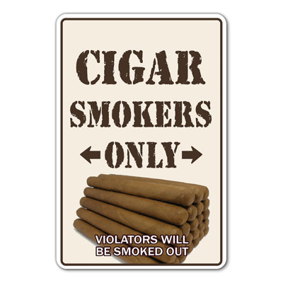 Fumoir à cigares seulement