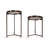 Two-Piece Round Plant Stand Set