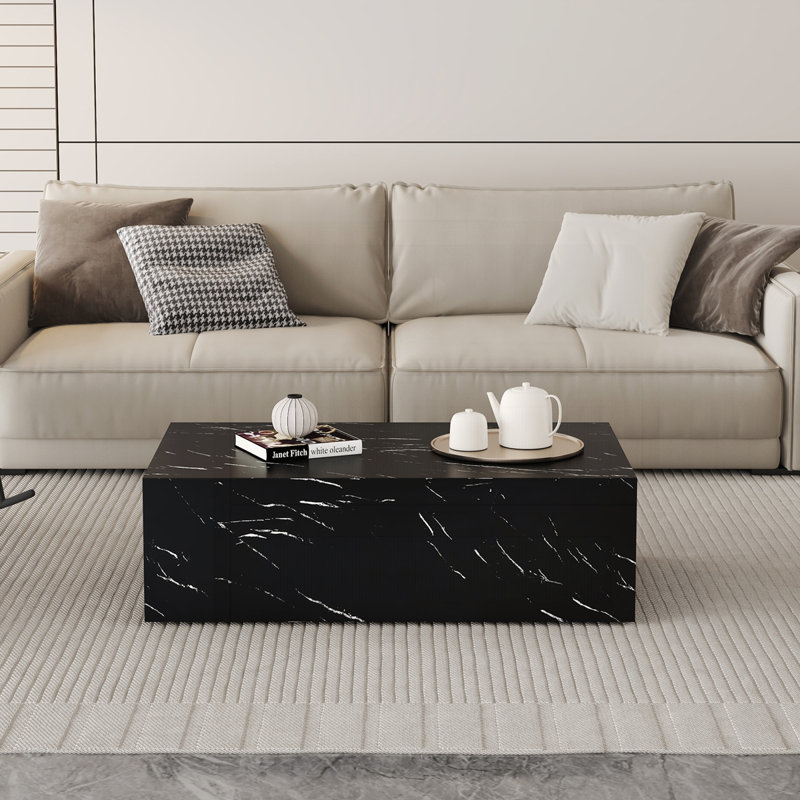 Table basse Marble Texture MDF