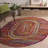 Pamphile Hand Woven 0.8 Cotton, 0.2 Jute Southwestern Rug-1468863809