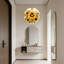 Horloge murale tournesol 24 po