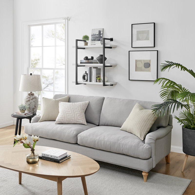 Elliora 3 Tier Modern Accent Wall Shelf