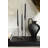 Amoy 8" Metal Tabletop Candlestick-125311393
