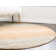 Tapis rayé beige Simsbury