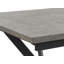 Pagano Extendable Metal Base Dining Table