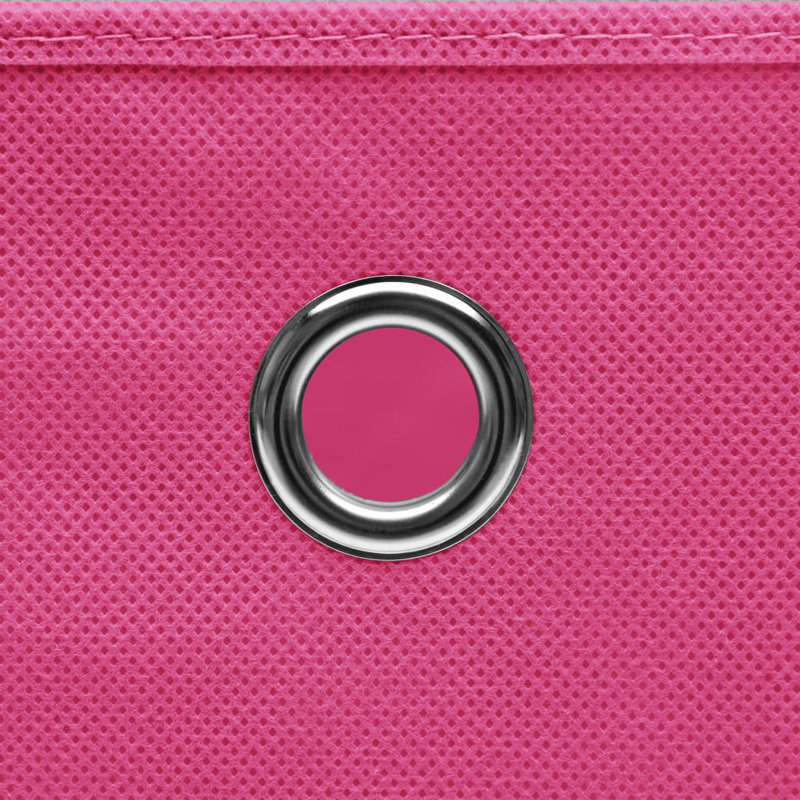 Rebrilliant Fabric Decorative Bin, Pink