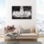 «Decadent Soiree», impression sur toile tendue en noir et blanc-1807720767-1807720713